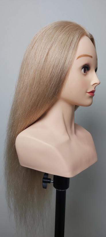 سرمانکن شینیون و اریشگاهی موی طبیعی مدل سورنا -مناسب اموزش و تمرین شینیون